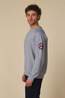 Antwrp Pull Bsw567-L008 Grey Chiné