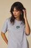 Four Roses T-Shirt 9569 Grey Chine