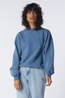Colorful Standard Trui Organic Oversized Crew Faded Indigo