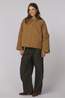 With Black Veste Grappy Dark Camel