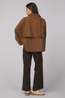 With Black Manteau Jackie Batsleeve Camel