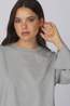 Boii Studios T-Shirt Alberte Grey Melange