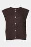 Boii Studios Cardigan Hirse Dark Brown