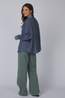Numph Jeans Hamilton Hr Wide Washed Sea Green Denim