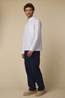 Anerkjendt Hemd Akotto Poplin Stripe Ls Shirt Bright White