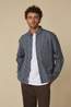 Anerkjendt Hemd Akotto Poplin Check Ls Shirt Sky Captain