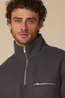 Anerkjendt Pull Aktoni Half Zip Boiled Wool Os Magnet