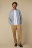 Anerkjendt Chemise Akotto Stripe Ls Shirt Light Blue