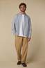 Anerkjendt Chemise Akotto Stripe Ls Shirt Light Blue