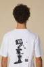 Anerkjendt T-Shirt Akvillads Nordic Ss Tee Bright White