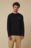 Anerkjendt T-Shirt Akvillads Normal Ls Tee Caviar