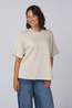 Ichi T-Shirt Cozy Oatmeal
