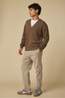 Casual Friday Broek Cfmarc 2.0 0331 Cord Pants Pure Cashmere