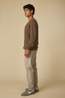 Casual Friday Polaire Cfkarl Lambswool Lr-64417 Chocolate Chip Mél