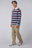 Selected Trui Relaxcasper Stripe Tawny Port