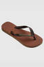 Havaianas Brasil Logo Rust/ Dark Brown