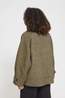 Ichi Manteau Gaziva Dusky Green Melange