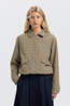 Selected Mantel Slwrelaxed Elara Bomber Jacket Monks Robe Checks