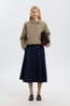 Selected Mantel Slwrelaxed Elara Bomber Jacket Monks Robe Checks