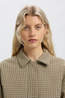 Selected Mantel Slwrelaxed Elara Bomber Jacket Monks Robe Checks