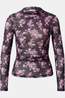 Edited T-Shirt Veloria Aop Pink Flower