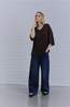 With Black T-Shirt Josefine Cookie Brown