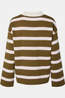 Yas Polo Isabelle Fir Green W. Stripes