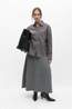 Object Hemd Zila Grey Checks:Brown/White