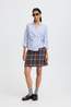 B.Young Chemise Hene Wrap Chambray Blue Stripe