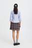 B.Young Chemise Hene Wrap Chambray Blue Stripe