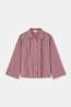 Boii Studios Chemise Tinsi Pink Wine Check