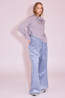 Nathalie Vleeschouwer Blouse Haya Burgundy White Blue