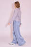 Nathalie Vleeschouwer Blouse Haya Burgundy White Blue