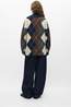Object Trui Brenda Saggia Pull Aop Sky Captain Detail:Melange + Check