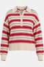 Edited Pull Gerit Off White/Red/Grey/Stripe
