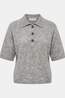 Edited Pull Callie Polo Light Grey