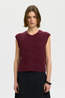 Selected Cardigan Flulu Tawny Port Detail:Melange