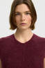 Selected Cardigan Flulu Tawny Port Detail:Melange