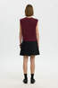 Selected Cardigan Flulu Tawny Port Detail:Melange