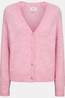 Numph Cardigan Riette Deep V-Neck Bonbon