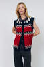 Lollys Laundry Cardigan Cleoll Red