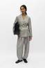 Object Blazer Nimra Double Row Light Grey Melange