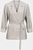 Object Blazer Nimra Double Row Light Grey Melange