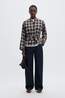 Selected Blazer Slwjaylen Mel Check Kimono Delicioso Checks