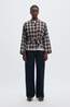Selected Blazer Slwjaylen Mel Check Kimono Delicioso Checks