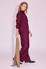 Nathalie Vleeschouwer Pantalon James Red Plum