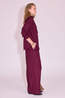 Nathalie Vleeschouwer Pantalon James Red Plum