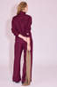 Nathalie Vleeschouwer Pantalon James Red Plum