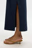 Selected Jurk Essential Pocket Ankle Dark Sapphire