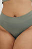 Organic Basics Ondergoed Smooth High Leg Seaweed